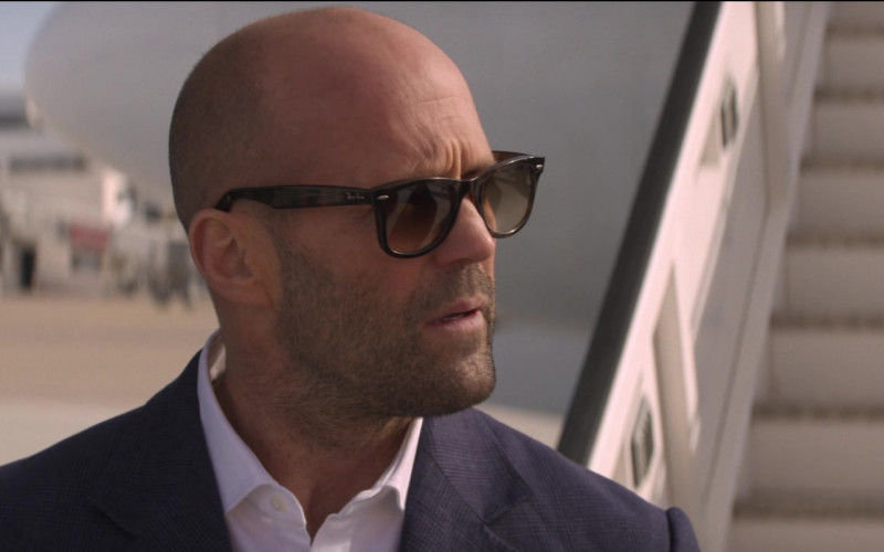Ray-Ban Wayfarer Men's Sunglasses Worn by Jason Statham as Orson Fortune in Operation Fortune Ruse de guerre (2023)