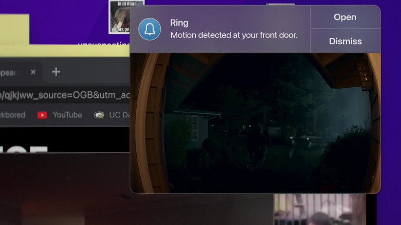 Ring Security Systems, Cameras, Alarms, and Smart Home in Missing 2023 Movie (9)