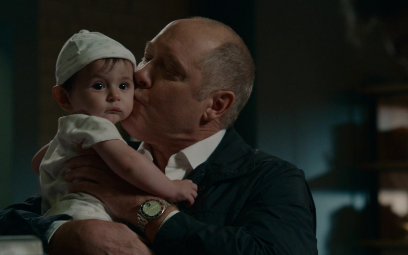 Rolex Men’s Watch of James Spader as Raymond ‘Red’ Reddington in The Blacklist S10E05 The Dockery Affair (2023)