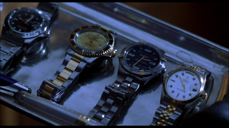 Rolex and Breitling Watches in What's the Worst That Could Happen (2001)