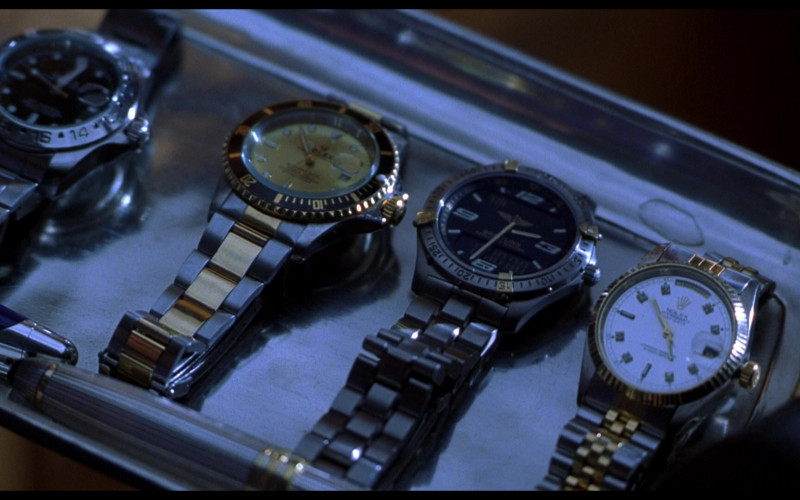 Rolex and Breitling Watches in What’s the Worst That Could Happen (2001)