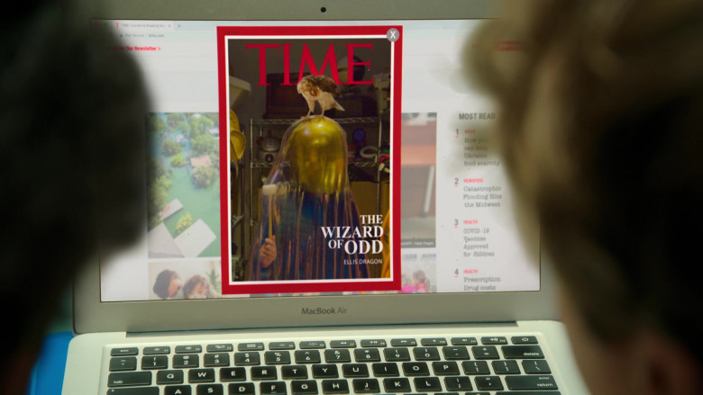 Time Magazine Website in Unstable S01E03 The Wizard of Odd (2)