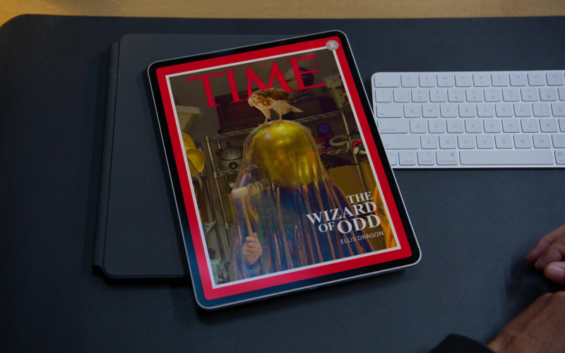 Time Magazine in Unstable S01E04 Pilgrims and Sex Parties (2023)