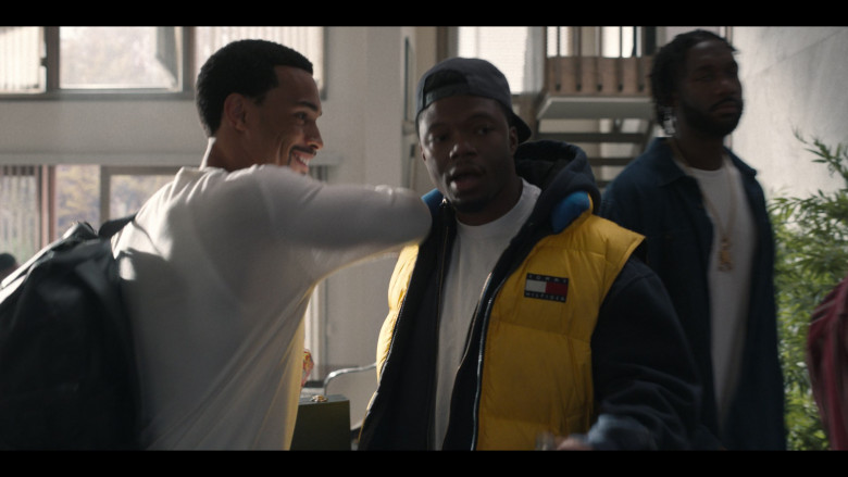 Tommy Hilfiger Men's Yellow Vest in Wu-Tang An American Saga S03E07 Shadowboxin (2)
