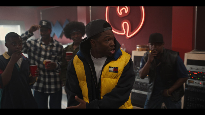 Tommy Hilfiger Men's Yellow Vest in Wu-Tang An American Saga S03E07 Shadowboxin (3)