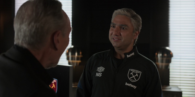 Umbro Pro Training Jacket x Betway Jacket Worn by Nick Mohammed as Nathan Shelley in Ted Lasso S03E01 Smells Like Mean Spirit 2023 (2)
