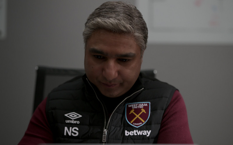 Umbro x Betway Vest Worn by Nick Mohammed as Nate in Ted Lasso S03E03 4-5-1 (2023)