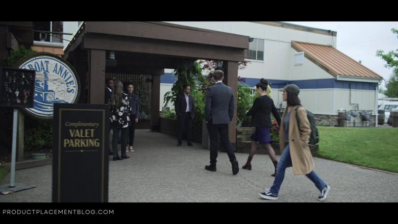 Vans Platform Shoes of Luciane Buchanan as Rose Larkin in The Night Agent S01E07 Best Served Cold (2023)