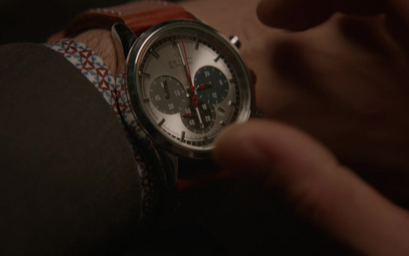 Zenith El Primero Watch of Steve Howey as Harry in True Lies S01E01 Pilot (1)