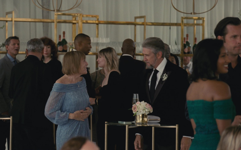 Laurent-Perrier Cuvée Rosé Champagne Bottles in Succession S04E03 "Connor's Wedding" (2023)
