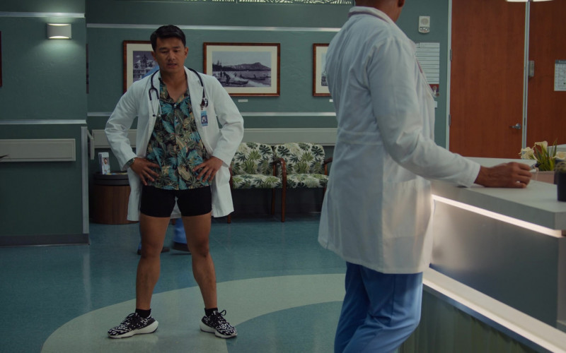 Adidas Ultraboost 22 Men's Running Shoes in Doogie Kameāloha, M.D. S02E03 Message from the Chief (2023)