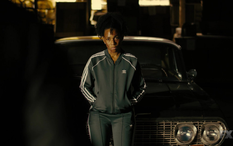 Adidas Women’s Tracksuit in Snowfall S06E08 Ballad of the Bear (1)