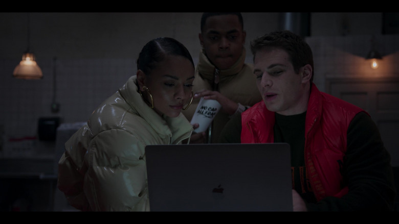 Apple MacBook Laptop Used by Gianni Paolo as Brayden Weston in Power Book II Ghost S03E03 Human Capital (2)
