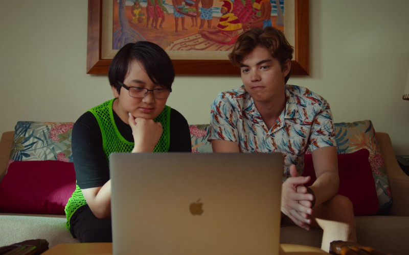 Apple MacBook Laptop Used by Wes Tian & Matthew Sato in Doogie Kameāloha, M.D. S02E03 Message from the Chief (2023)