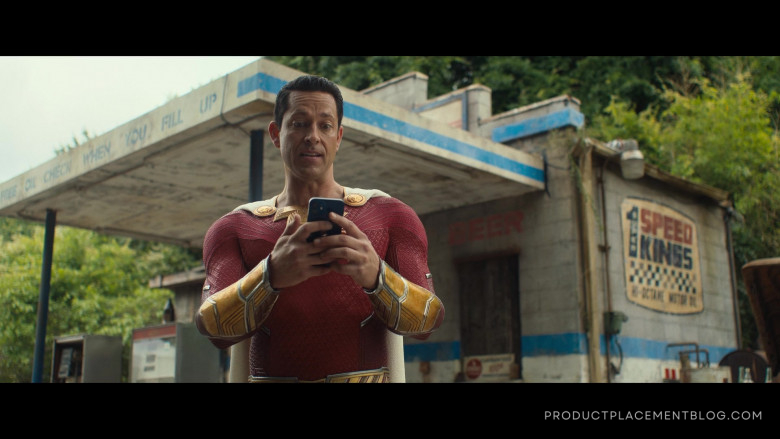Apple iPhone Smartphone Used by Zachary Levi in Shazam! Fury of the Gods (2)