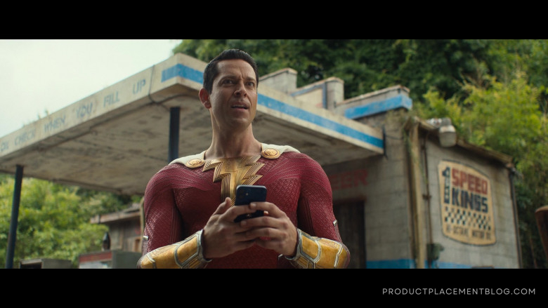 Apple iPhone Smartphone Used by Zachary Levi in Shazam! Fury of the Gods (3)