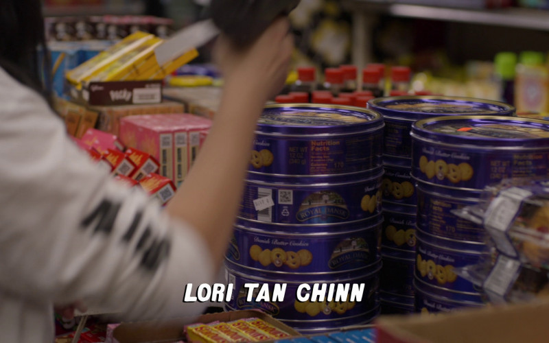Royal Dansk Cookies and Starburst Candy in Awkwafina Is Nora From Queens S03E01 "Nightmares" (2023)
