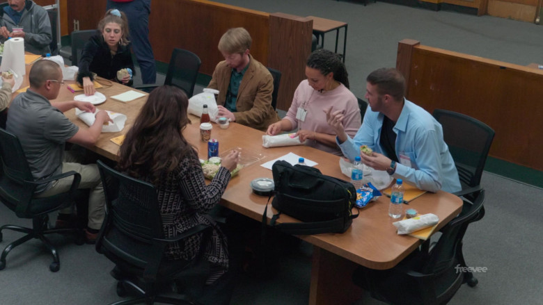 Bubly Can, Aquafina Water and Doritos Chips in Jury Duty S01E03 Foreperson (2023)