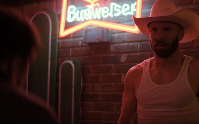 Budweiser Beer Sign in The Big Door Prize S01E06 Beau (6)