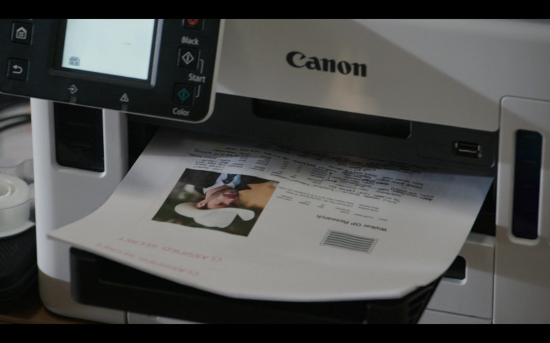 Canon Printer in Walker S03E15 False Flag (Part Two) (2023)