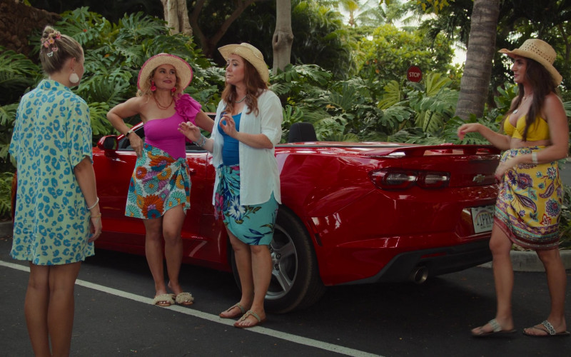 Chevrolet Camaro Convertible Red Car in Doogie Kameāloha, M.D. S02E03 "Message from the Chief" (2023)