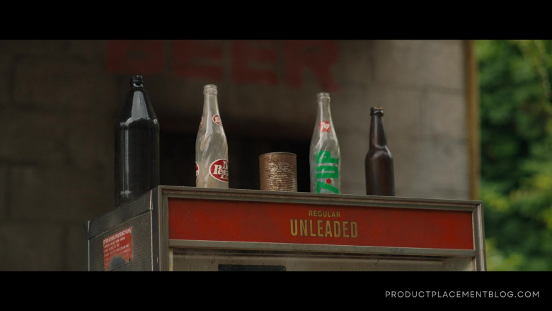 Dr Pepper and 7UP Soda Bottles in Shazam! Fury of the Gods (2023)