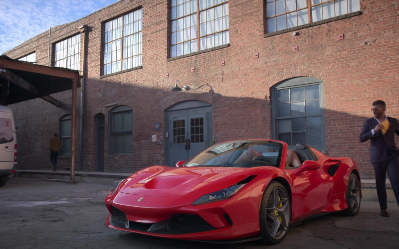 Ferrari F8 Spider Red Sports Car in Good Trouble S05E03 "About Damn Time" (2023)