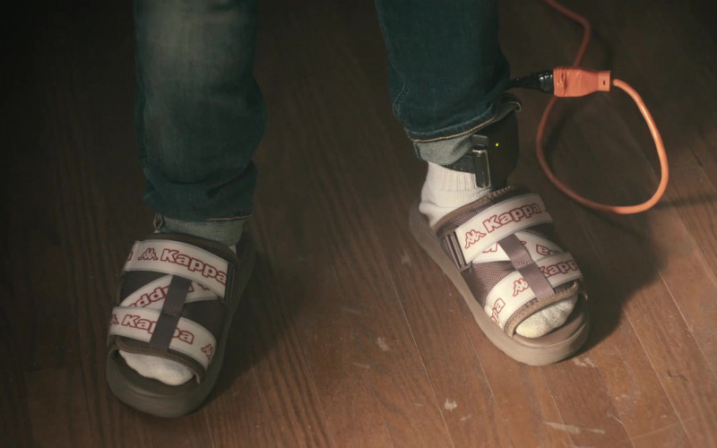 Kappa Sandals in Blindspotting S02E02 "Life Is Too Short" (2023)