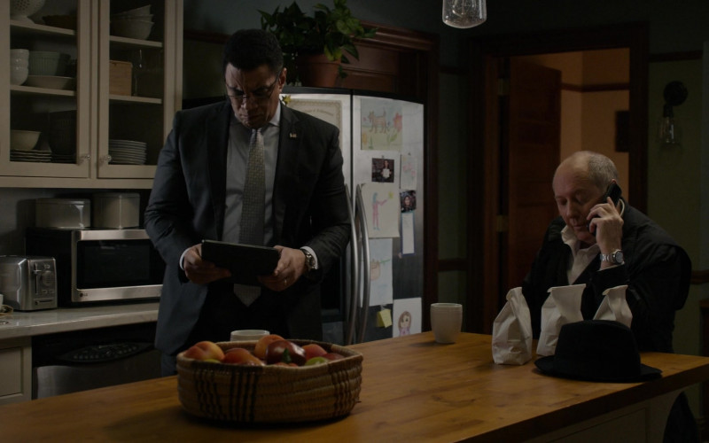 LG Microwave Oven in The Blacklist S10E07 The Freelancer Part 2 (2023)