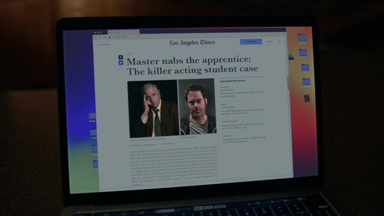Los Angeles Times Website in Barry S04E01 Yikes (2)