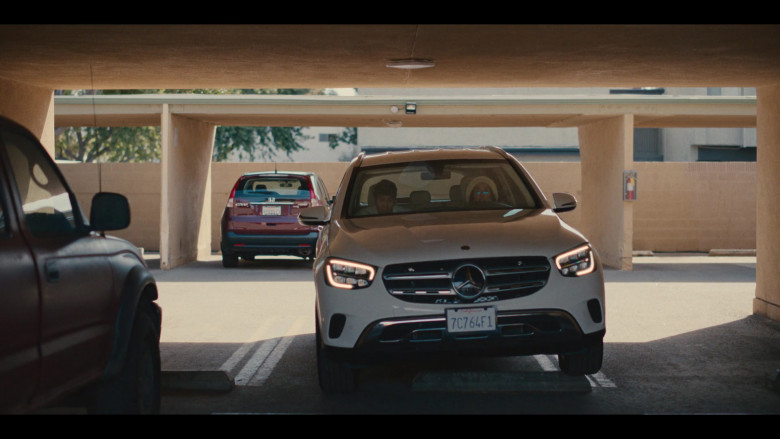 Mercedes-Benz GLC300 White Car Driven by Ali Wong as Amy Lau in Beef S01E04 Just Not All At The Same Time