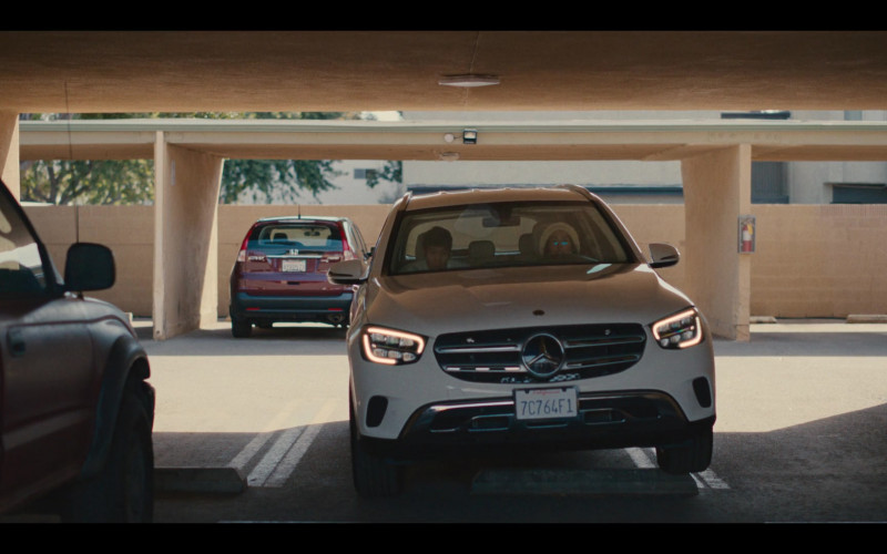 Mercedes-Benz GLC300 White Car Driven by Ali Wong as Amy Lau in Beef S01E04 Just Not All At The Same Time