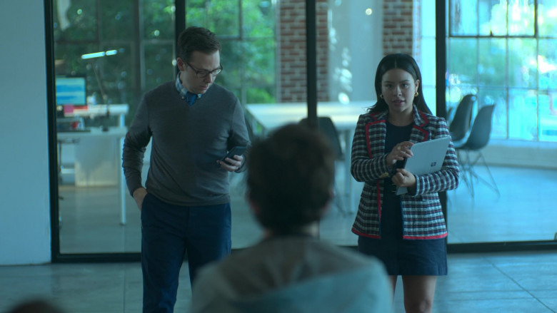 Microsoft Surface Tablet of Cierra Ramirez as Mariana Adams Foster in Good Trouble S05E03 About Damn Time (2)