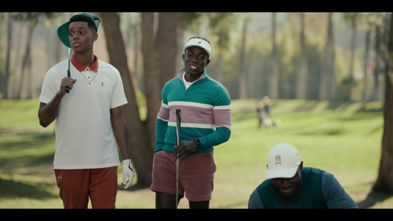 Nike Air Jordan x Eastside Golf Polo Shirt of Jabari Banks in Bel-Air S02E07 Under Pressure (2)