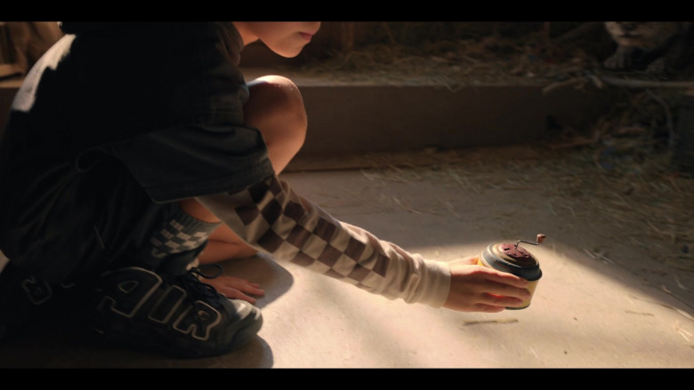 Nike Air Uptempo Sneakers of Evan Whitten as Alex in Chupa 2023 Movie (5)
