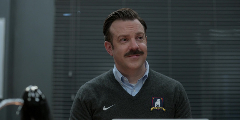 Nike Men's Sweater Worn by Jason Sudeikis as Ted Lasso in Ted Lasso S03E04 Big Week (2)
