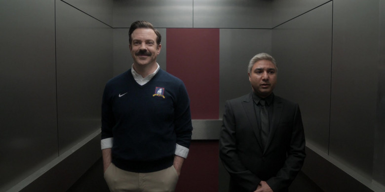 Nike Men's Sweater Worn by Jason Sudeikis as Ted Lasso in Ted Lasso S03E04 Big Week (4)