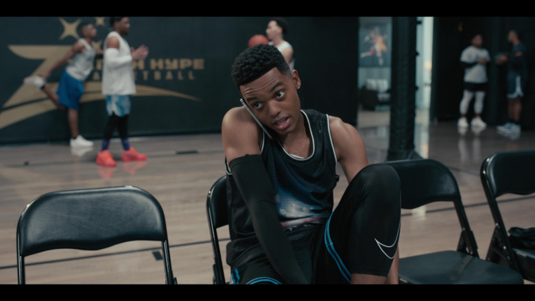 Nike Shorts and Compression Pants Worn by Jabari Banks in Bel-Air S02E07 Under Pressure (2)