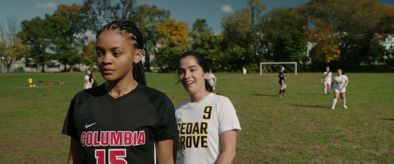 Nike Women's T-Shirt Worn by Celeste O'Connor as Ryan in A Good Person (2023)