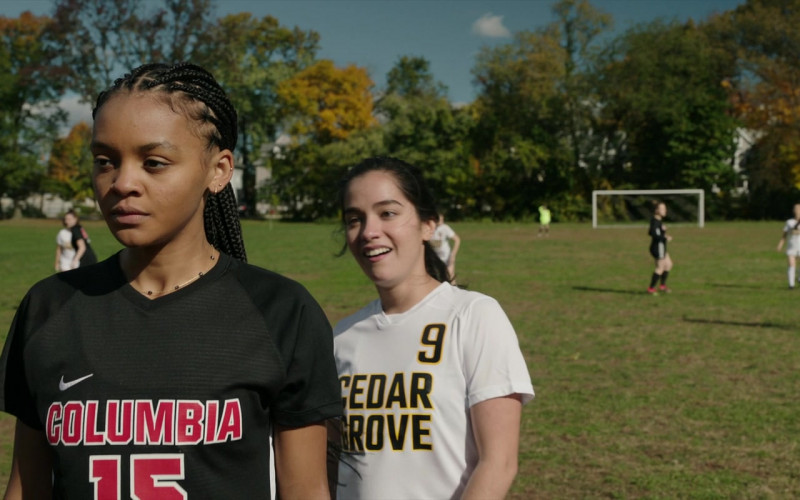 Nike Women's T-Shirt Worn by Celeste O'Connor as Ryan in A Good Person (2023)
