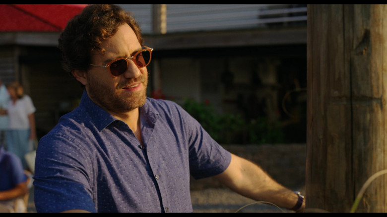 Oliver Peoples OP-506 Sunglasses of Édgar Ramírez as Mike Valentine in Florida Man S01E01 The Realest Goddamned Place on Earth (1)