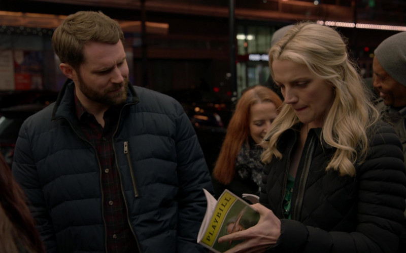 Playbill Magazine in Chicago Fire S11E18 Danger Is All Around (2023)