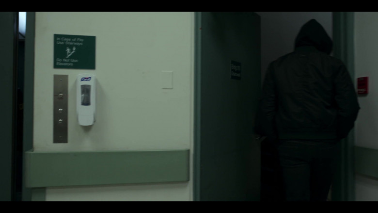 Purell Hand Sanitizer Dispenser in Power Book II Ghost S03E05 No More Second Chances (2023)