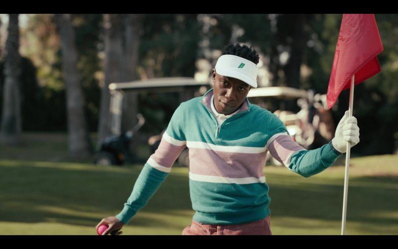 Reigning Champ x Prince Visor Hat Worn by Olly Sholotan as Carlton Banks in Bel-Air S02E07 Under Pressure (1)