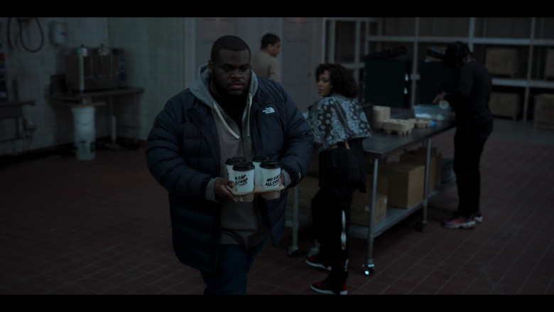 The North Face Men's Jacket in Power Book II Ghost S03E04 The Land of Opportunity (2023)
