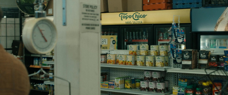 Topo Chico Hard Seltzer and Peets Coffee in Scream VI (2023)