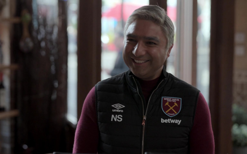 Umbro x Betway Vest of Nick Mohammed as Nathan ‘Nate' Shelley in Ted Lasso S03E04 Big Week (2023)