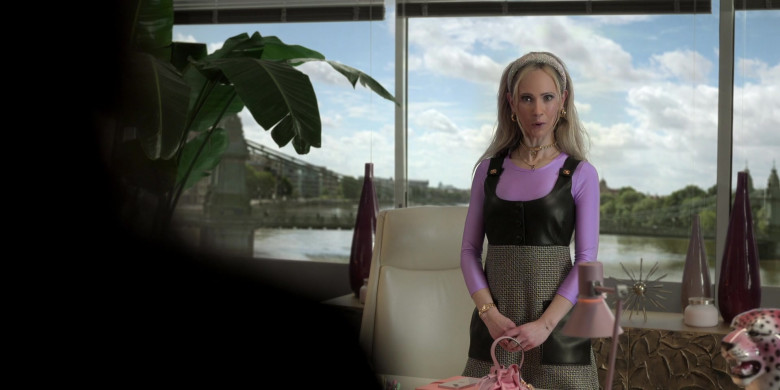 Versace Dress Worn by Juno Temple as Keeley Jones in Ted Lasso S03E04 Big Week (1)