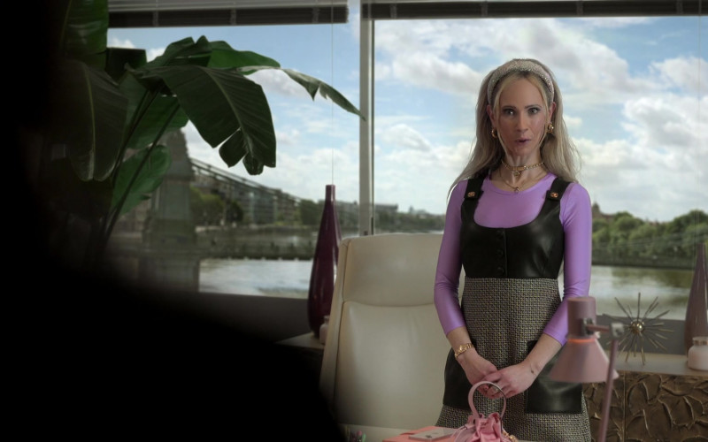 Versace Dress Worn by Juno Temple as Keeley Jones in Ted Lasso S03E04 Big Week (1)