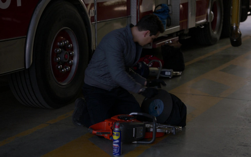 WD-40 in Chicago Fire S11E18 "Danger Is All Around" (2023)